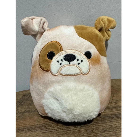 Bronx the Bulldog Squishmallow 6  inch cute soft rare excellent condition plush - Picture 1 of 4